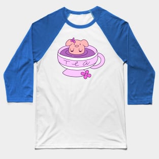 Piggy Tea Baseball T-Shirt